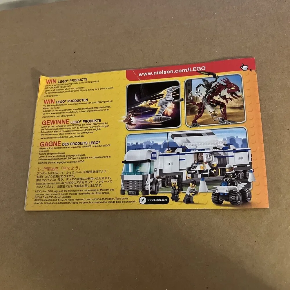 LEGO Star Wars 8014 Instruction Manual Booklet Only